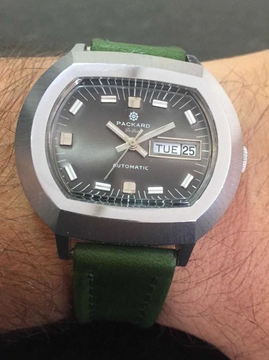 PACKARD DeLuxe Automático relógio antigo colecionável