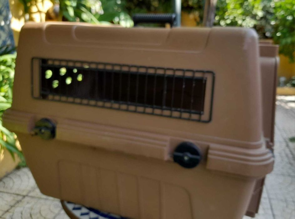 Caixa de transporte para cães