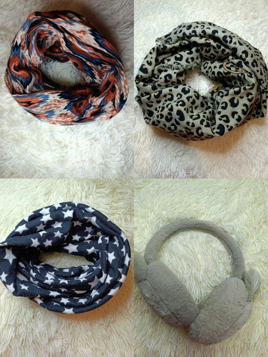 Хомут шарф платок вушка ушки