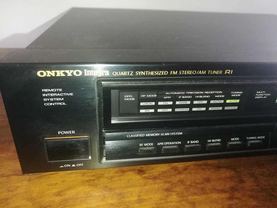 Onkyo T-4650 Quartz Synthesized Am/fm Stereo Tuner Japan R1