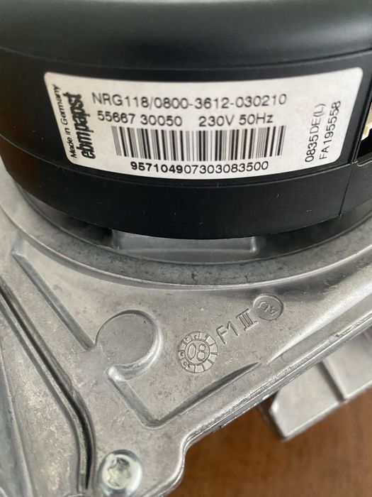 Viessmann Vitodens wentylator NRG