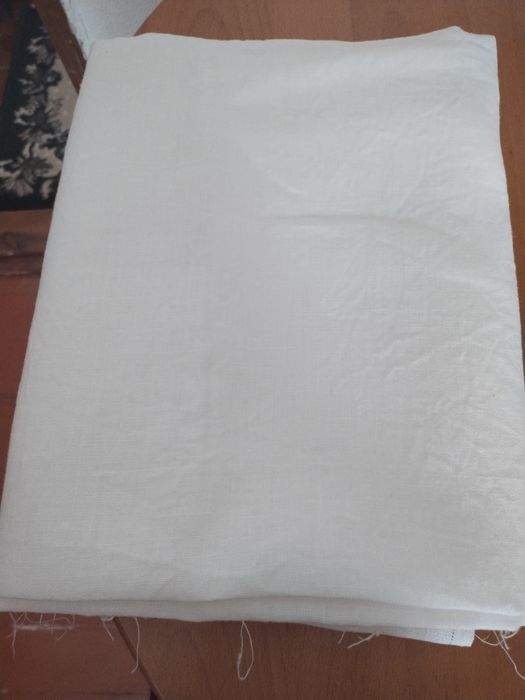 Відріза тканини льону