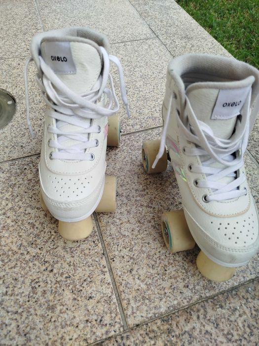 Patins como novos