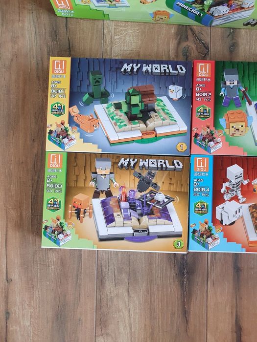 zestawy klocków konstrukcyjnych "My World", Minecraft