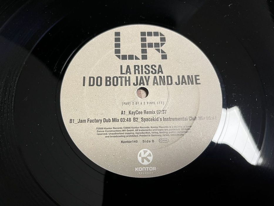 La Rissa – I Do Both Jay And Jane VG+/VG+ Trance