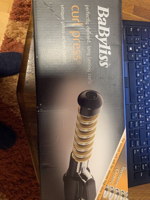 Плойка спіральна BaBiliss з Англії.