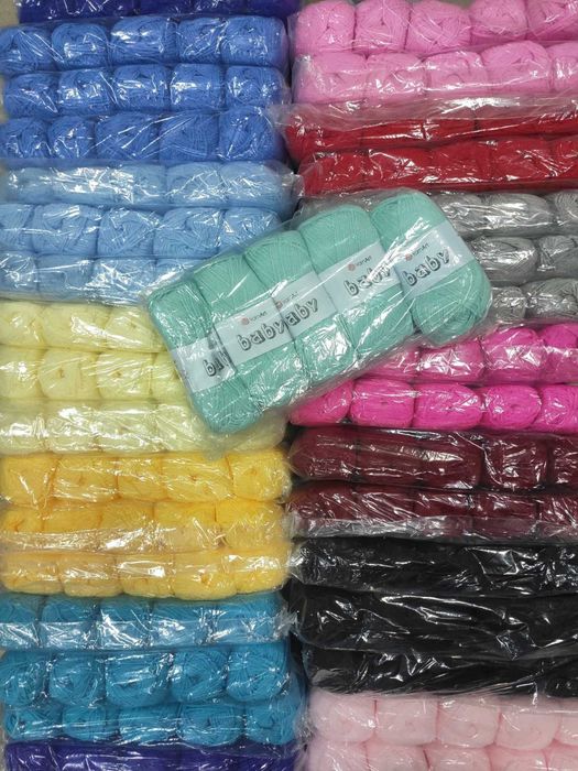 Акрилова дитяча пряжа Ярнарт Бебі , " YarnArt "Baby", нитки для в'язан