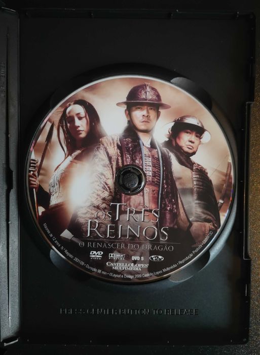 DVD "Os Três Reinos - O Renascer Do Dragão"