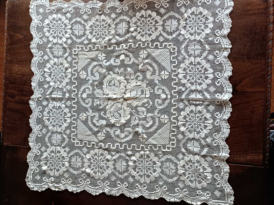 Toalha de chá antiga