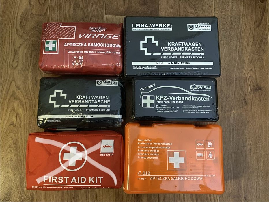 Автомобильная аптечка Leina-Werke, Kalff Compact(Німеччина)DIN 13164