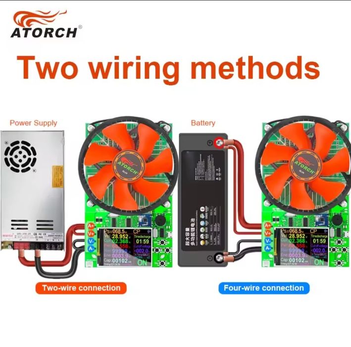 Электронная нагрузка Atorch DL24 150 Вт с тестером USB постоянного ток