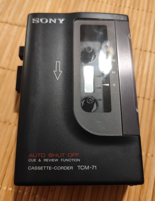 Диктофон кассетный sony