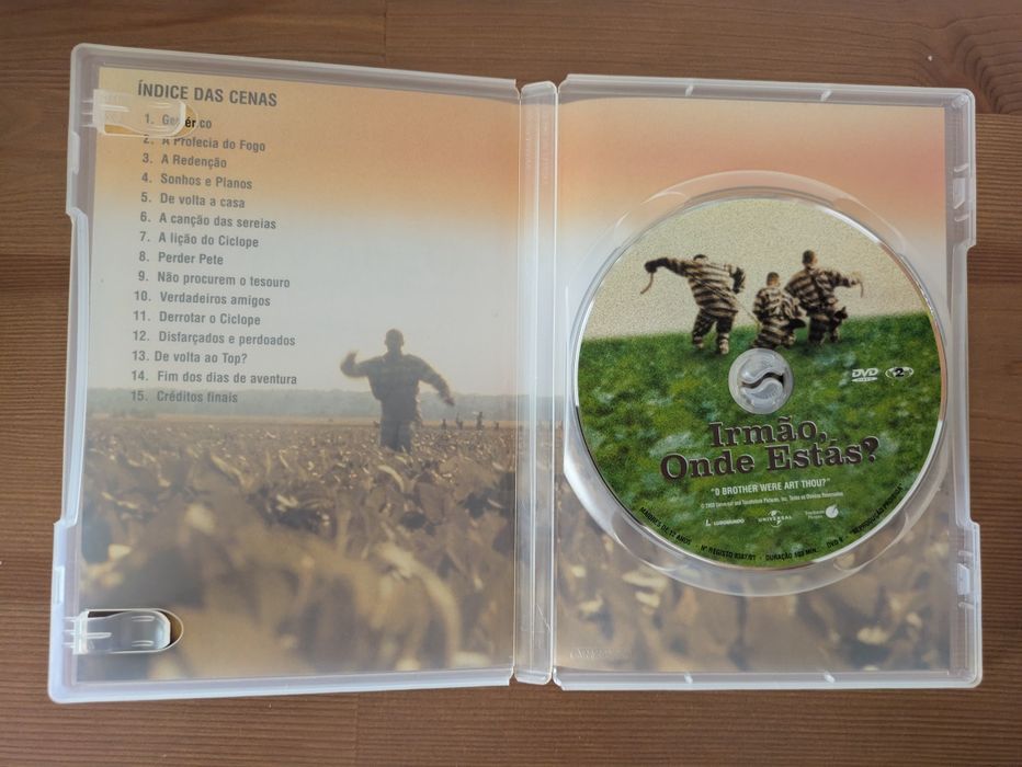 DVD " Irmão onde estás? " (Como Novo) 2000