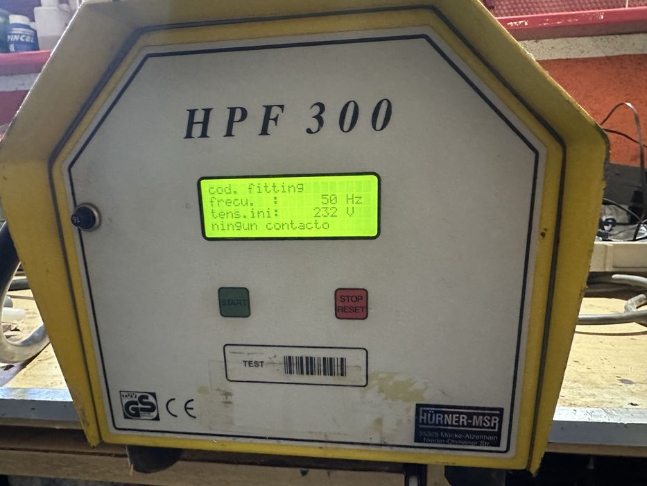 Maquina de eletrosoldadura hurner hpf 300