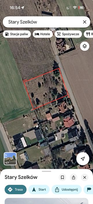 Działka budowlana Stary Szelków
