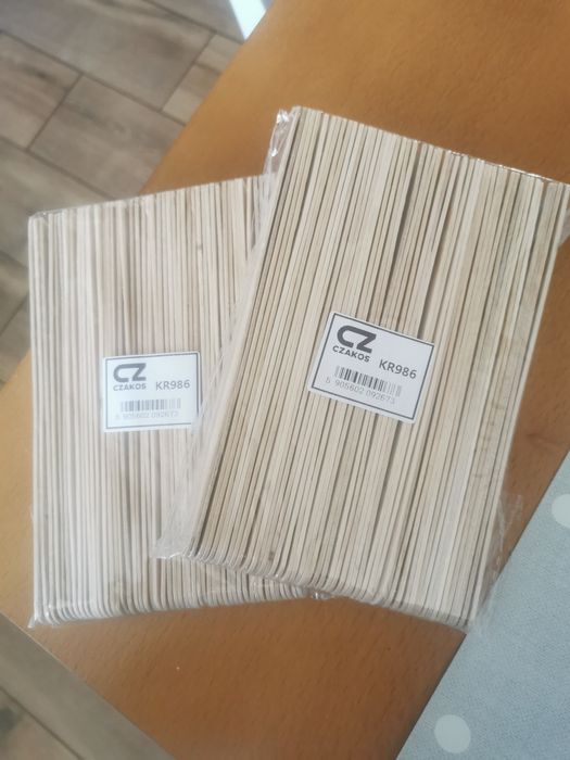 Noże drewniane na grilla, 100 szt