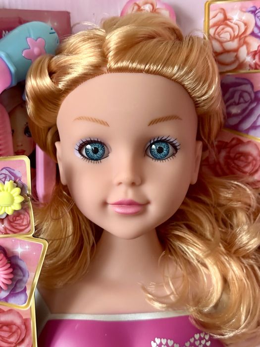 Лялька модель для зачісок . Лялка манекен Маленька кокетка