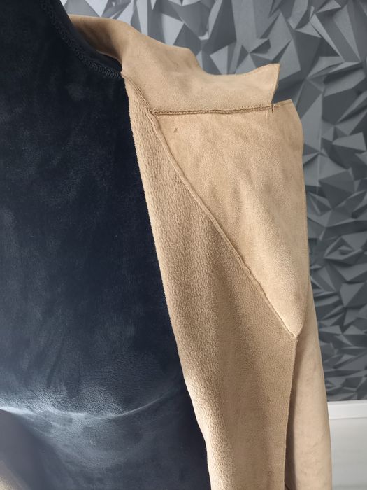 Elegancki płaszczyk zamszowy/jelonek Fashion XiuXian odM-L.