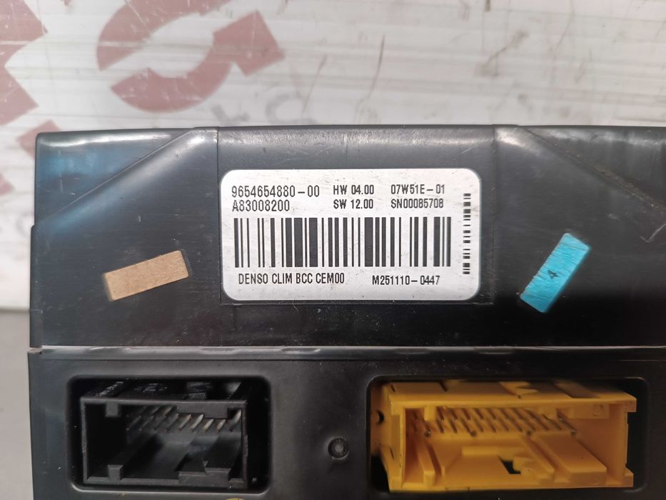 MODULO CONFORT AC CITROEN C4 PICASSO 9654654880 A83008200