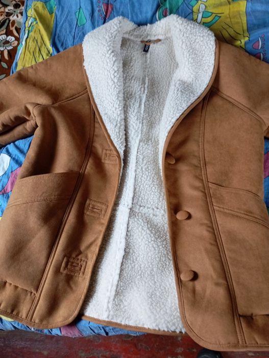 Дублёнка женская новая - 48 размер