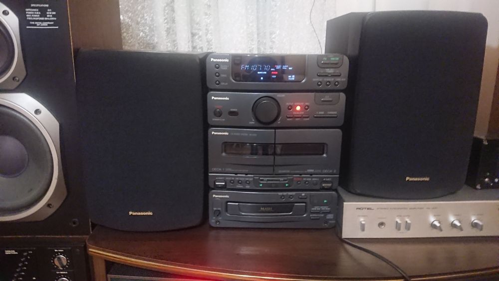 Акустична система Panasonic з пасивним випромінювачем, Bluetooth 5.0