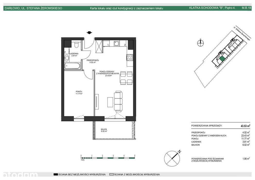 NOWOŚĆ | 2 pokoje | balkon | komórka lokatorska - Widok 6