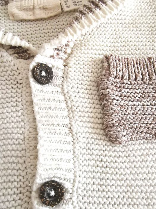 Lupilu piękny sweterek chłopięcy boho styl