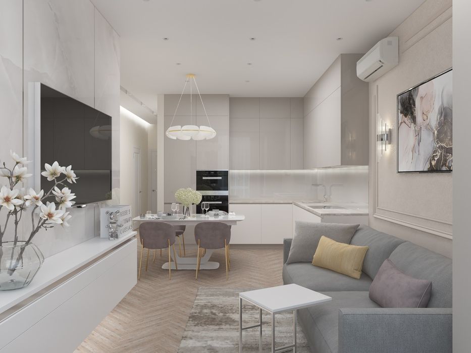 Собственник.3-4 комн Квартира жк женева, дизайн проект в ПОДАРОК: 114 ...