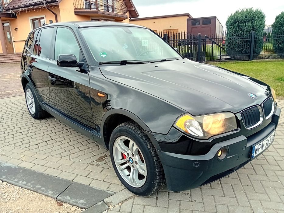 Bmw X3 2.0 150 km.  Skórzana tapicerka. 4x4 idealna na zimę.