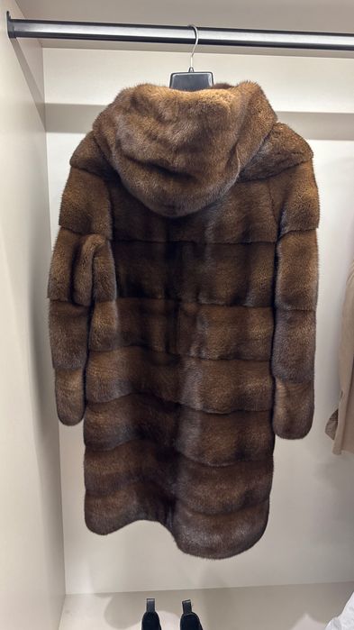 Норкова шуба шикарної якості Розмір S/M