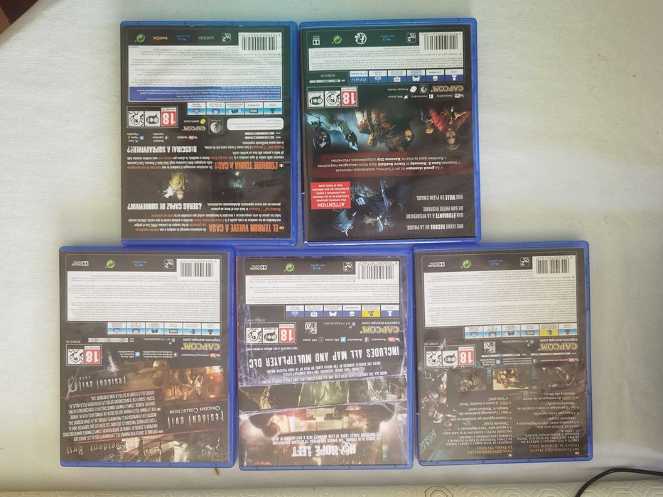 Lote Residente evil - ps4 (atualizado a 18 de Julho 2026)