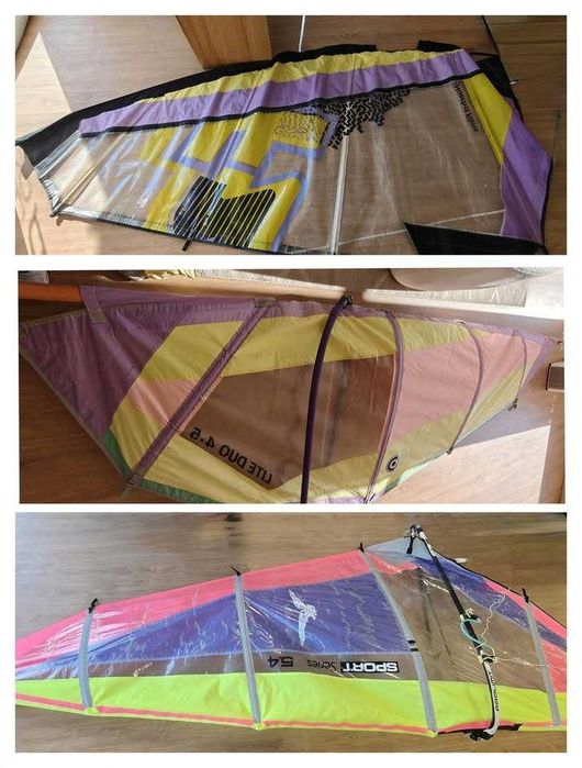 Equipamento de Windsurf