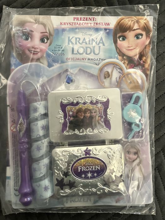 Gazetka magazyn Kraina Lodu 2/2026 Frozen prezent: kryształowy zestaw