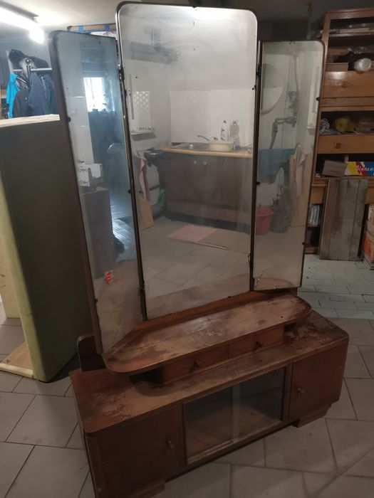 Tremo, toaletka z lustrami, ANTYK do renowacji