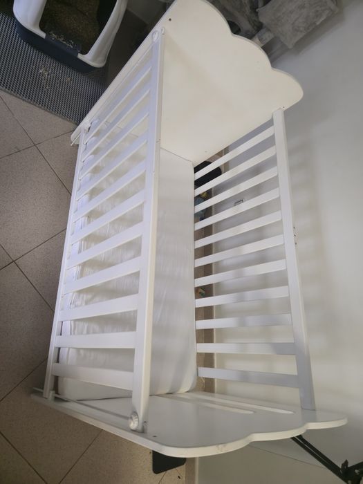 Berço Buhito IKID 60X120 cm, Branco