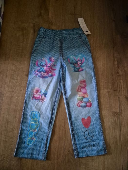 Spodnie dziewczęce Stich 4 lata
