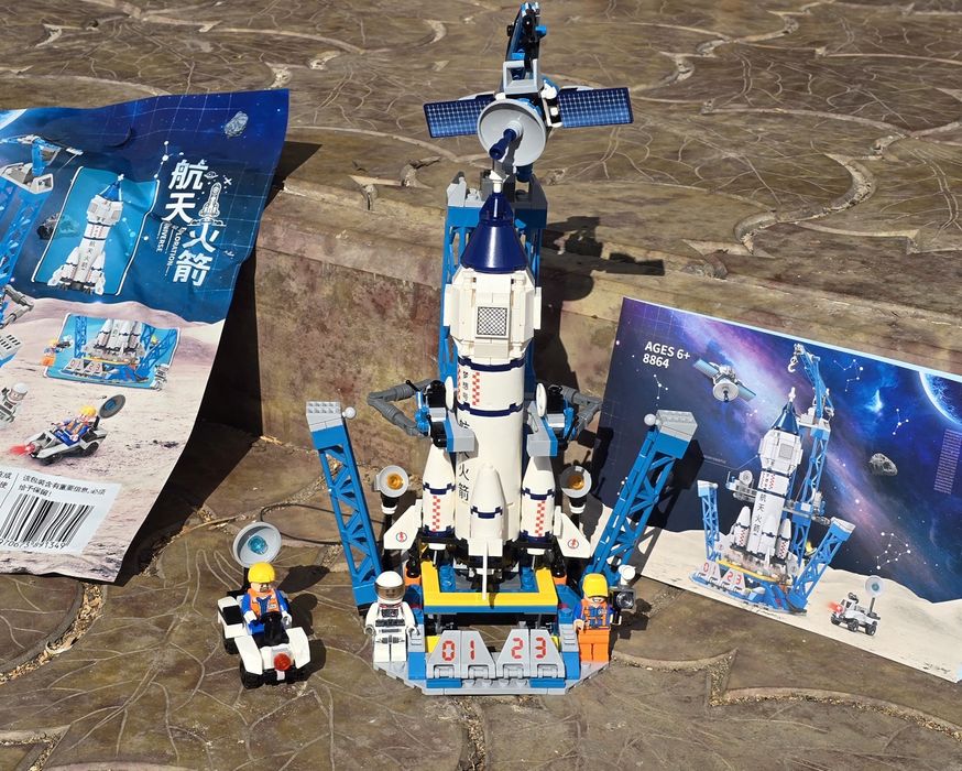 Конструктор аналог лего космічна ракета 458 деталей на Подарунок