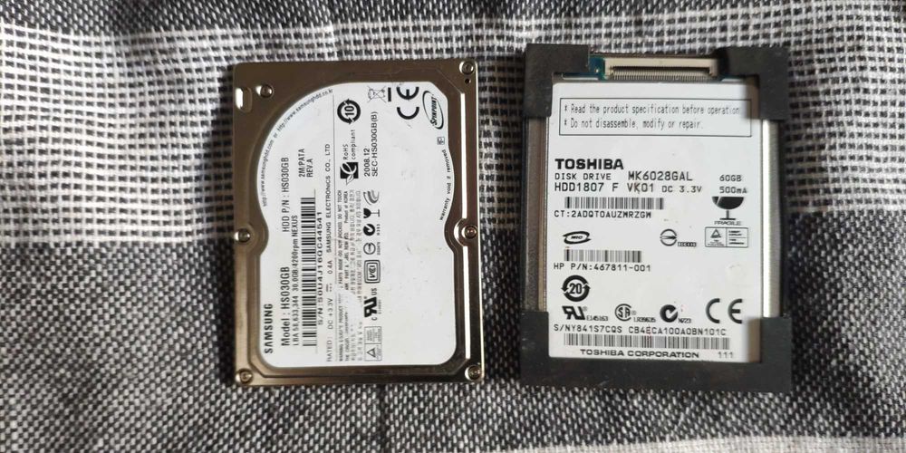 Disco PATA ​1.8" ZIF para Notebook e Ipod