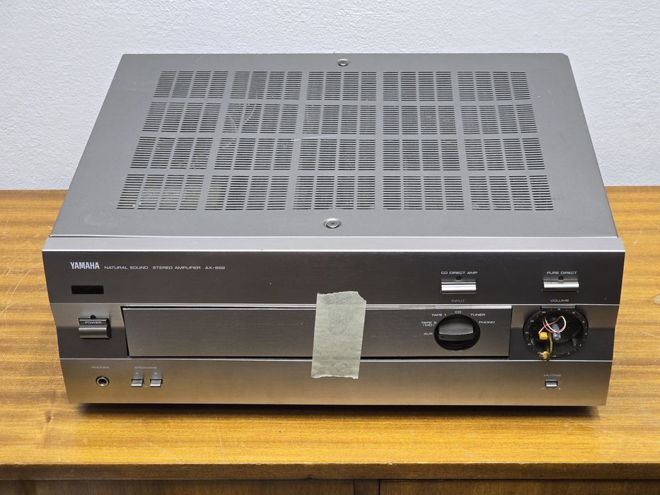 Yamaha AX 892 wzmacniacz 2 x115W 8ohm kolos do serwisu końcówka mocy