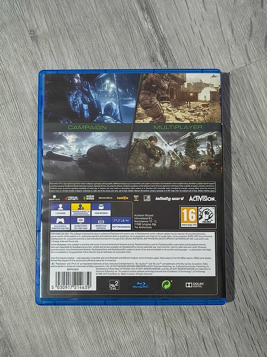 Call of Duty Modern Warfare Remastered PS4