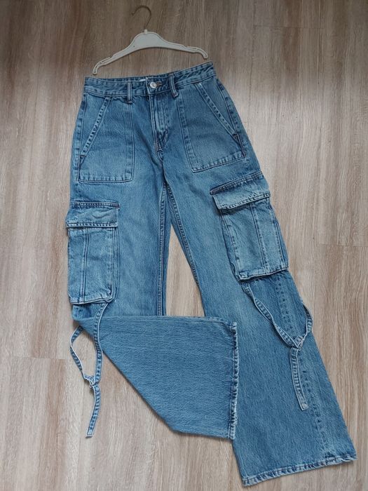 Модні широкі підліткові джинси ZARA!! XXS..або 13-15 років..