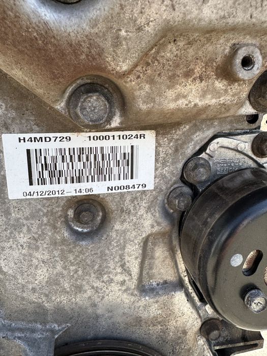 Двигатель двигун мотор 1.6 бензин H4MD 729 Renault Dacia