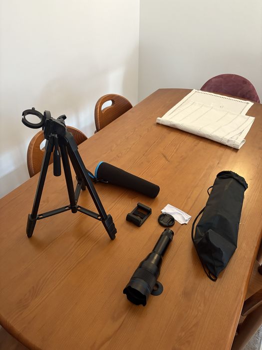 Lente objetiva 60X para telemóvel