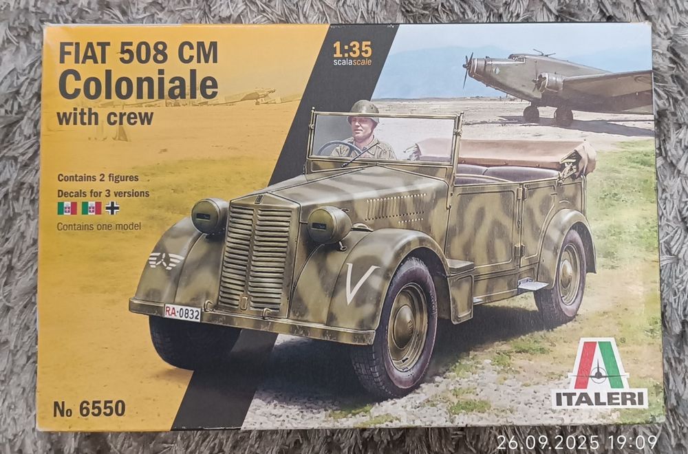 Сборная масштабная модель Italeri Fiat 508