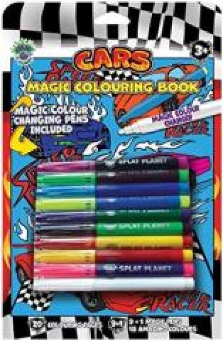 Książeczka z magicznymi mazakami Auta Splat Planet oprawa: blister