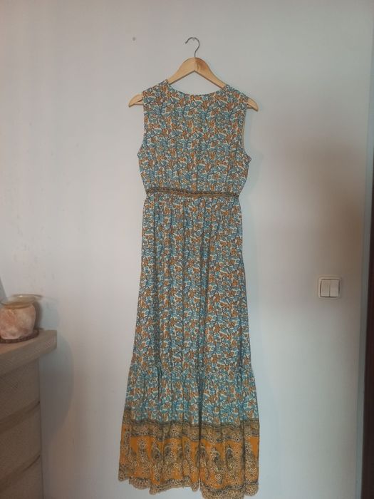 Vestido comprido de autoria