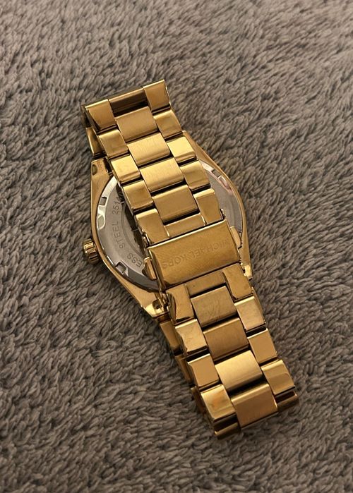 Złoty zegarek Michael Kors