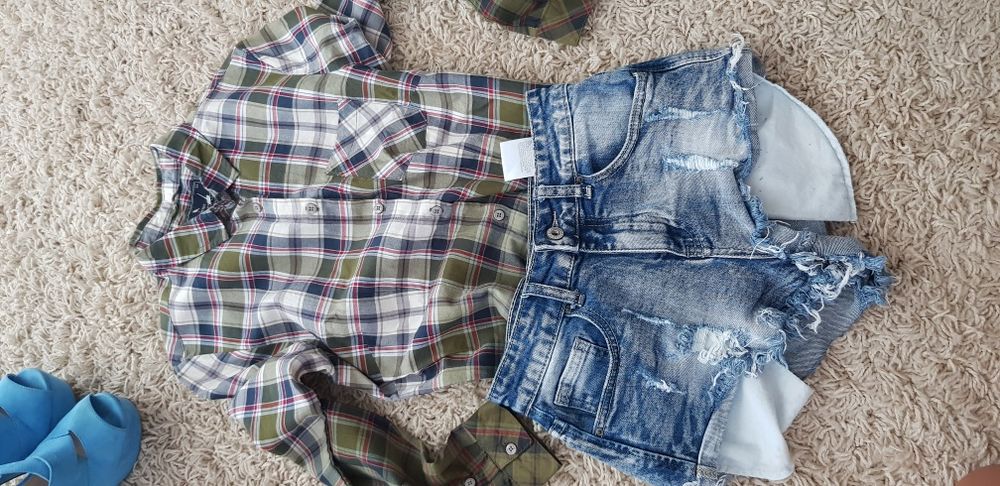 Koszula kratka S Medicine zielona