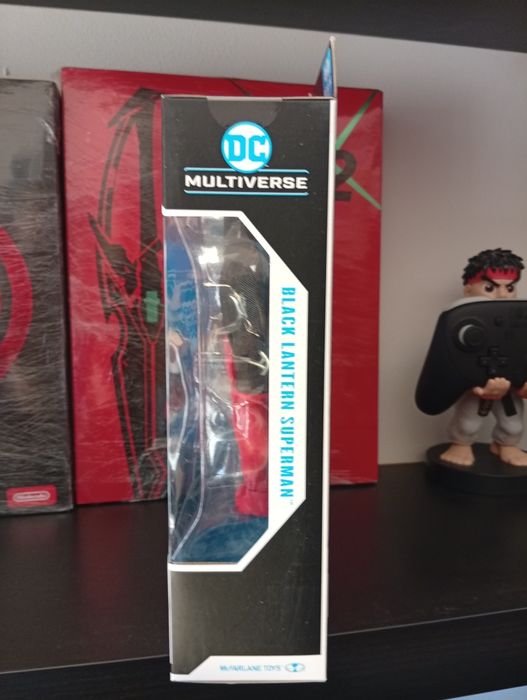 Figura DC multiverse black lantern superman