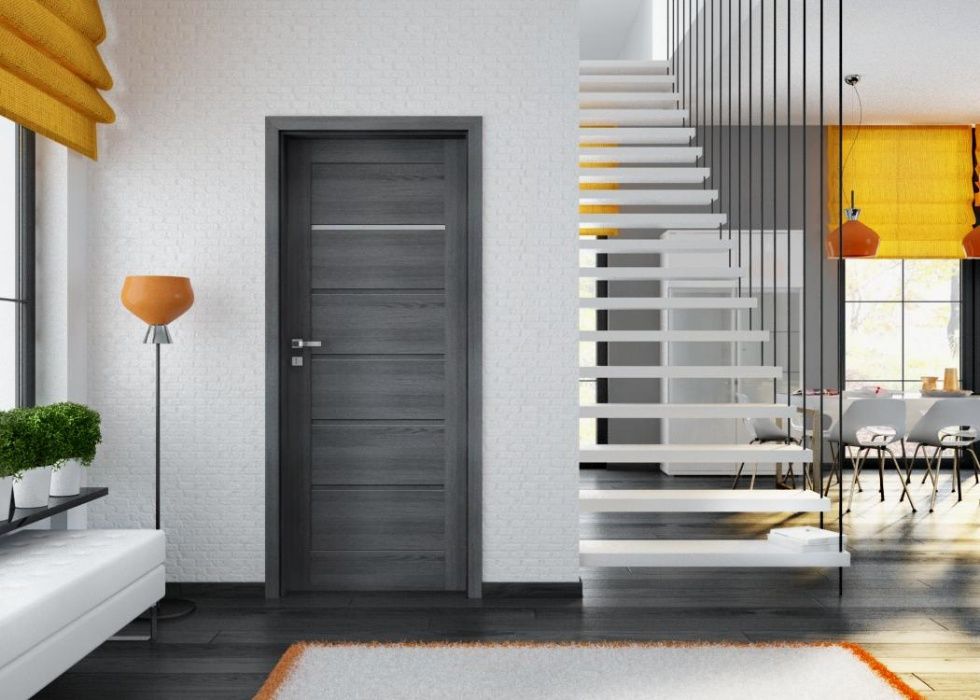 DRZWI wewnętrzne z montażem ościeżnice Zabudowy maskowanie ościeżnicy